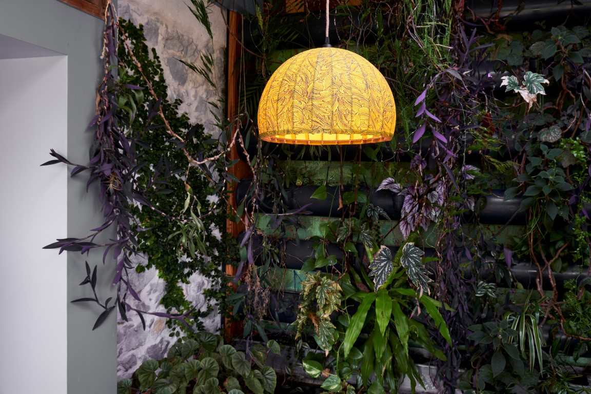 Luminaire en carton Rise