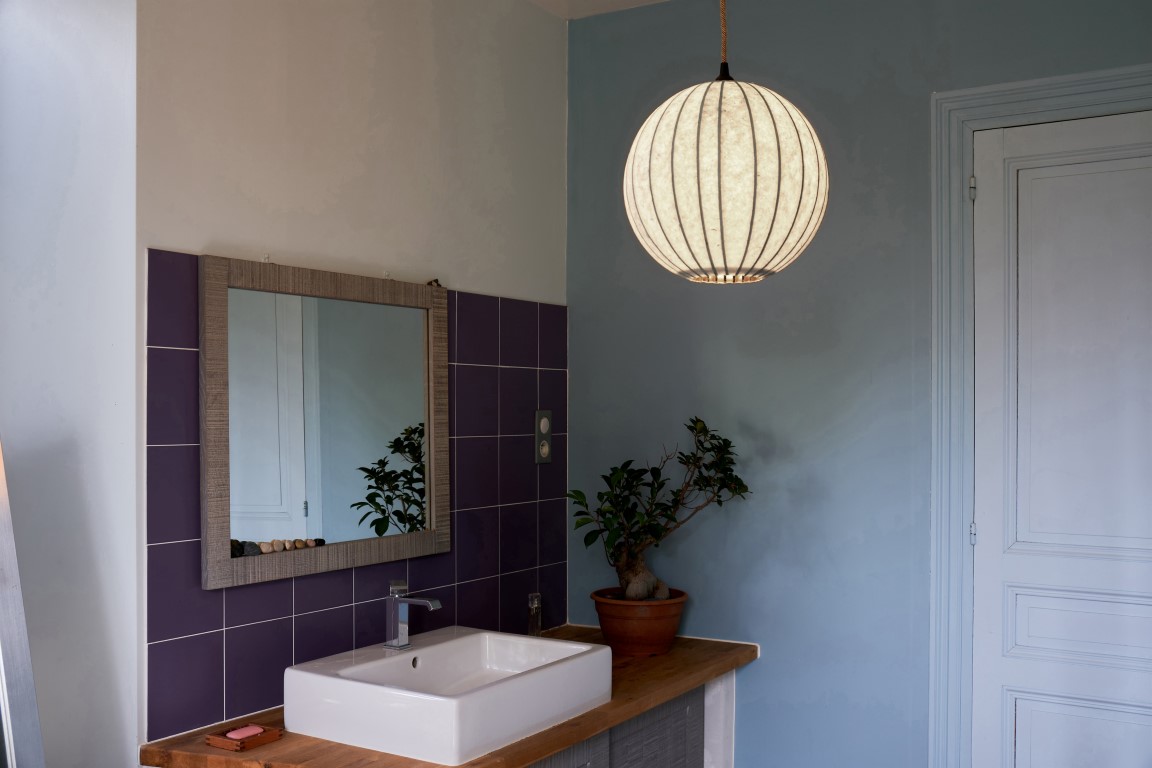 Luminaire en carton rise